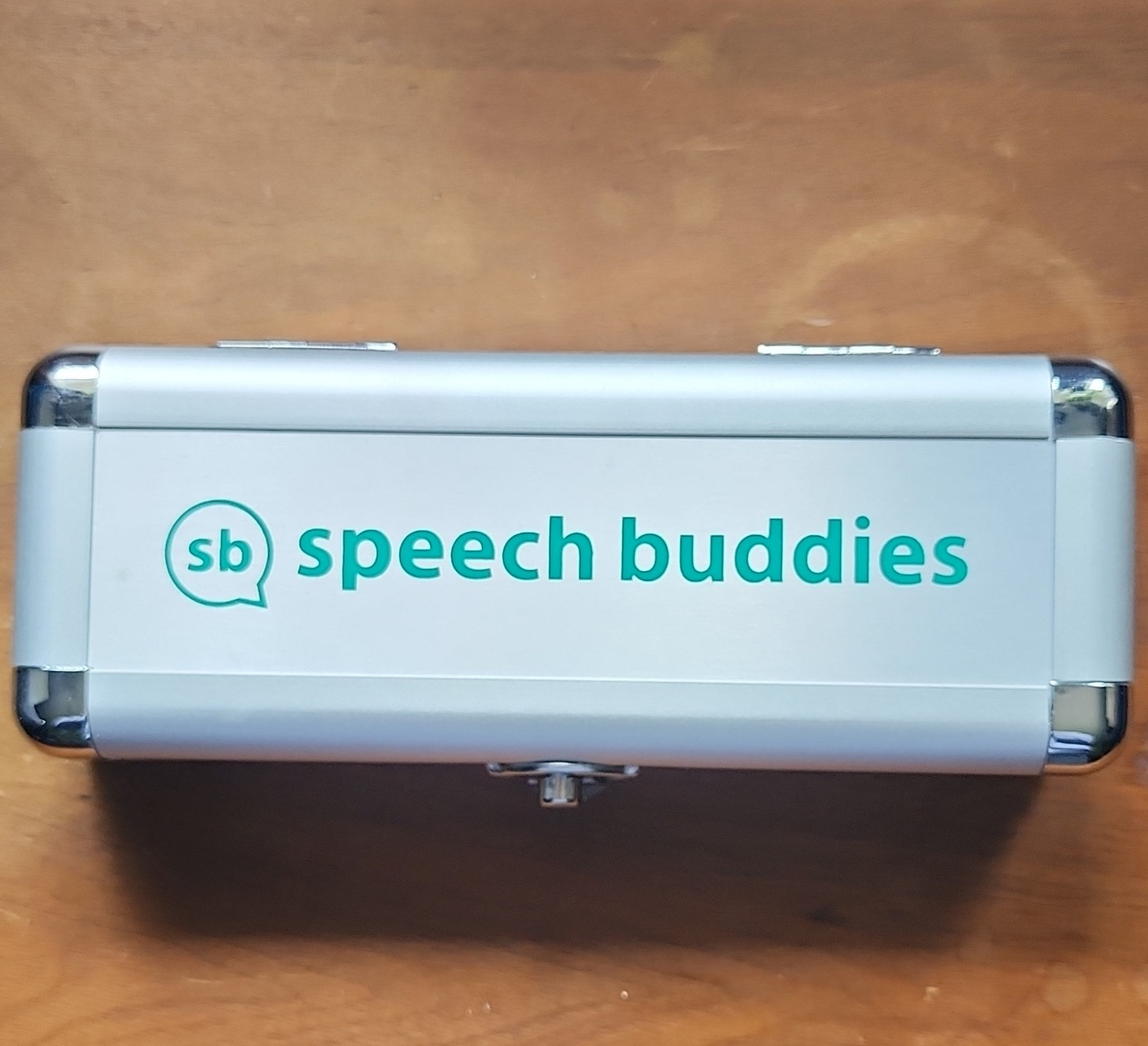 Speech Buddies Speech Therapy Tool, Silver/Gray/White, Metal Case, Age 8-11
