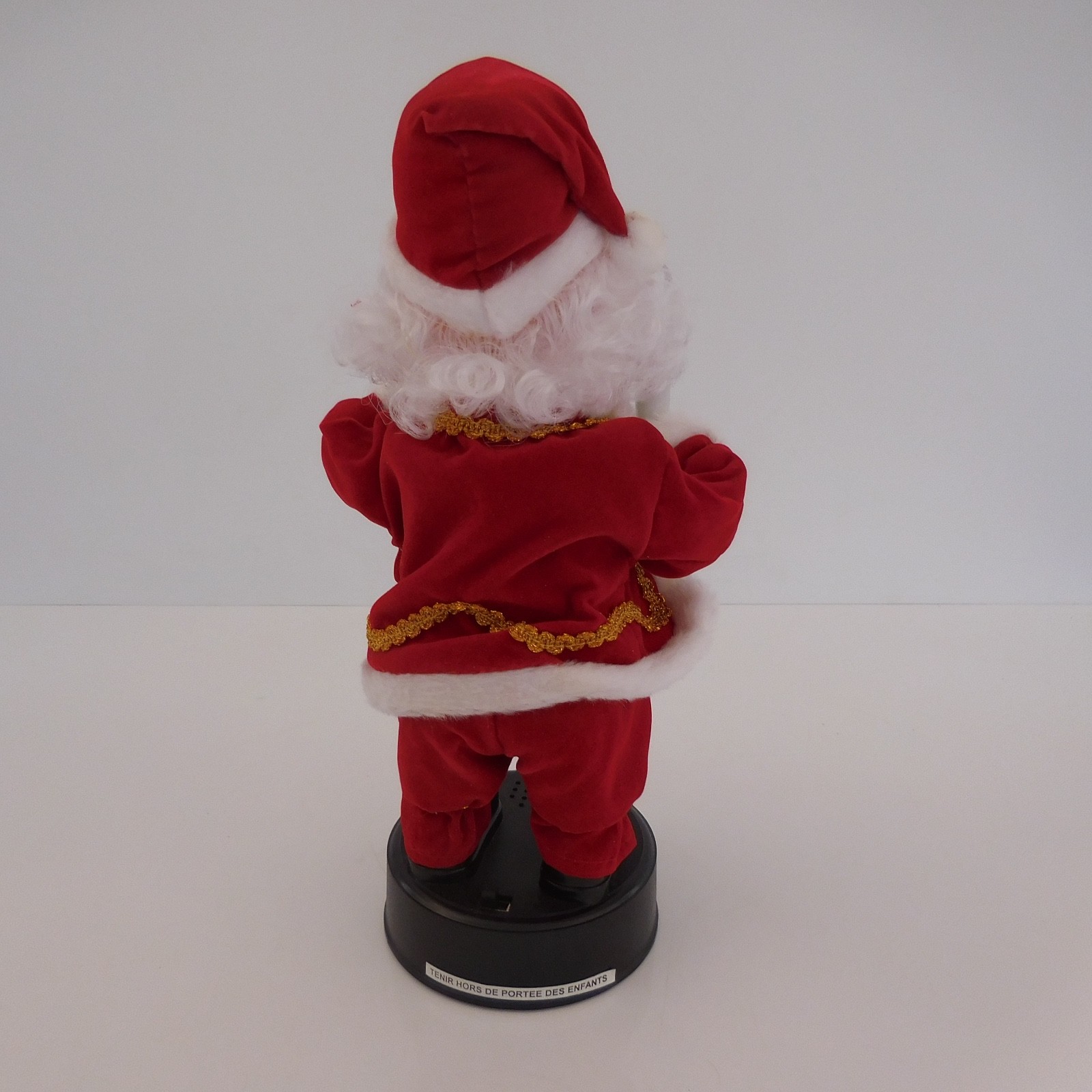 N798 Santa Claus Music Box Vintage Art Deco Design France