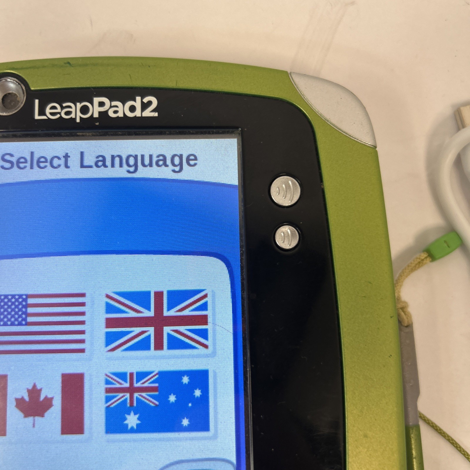 LeapFrog LeapPad2 Explorer Kids Learning Tablet Green No Games Read
