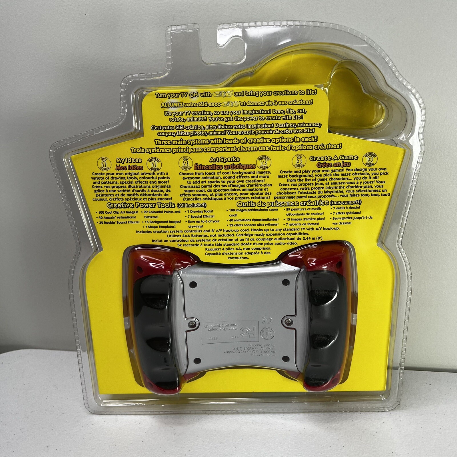 ETO Etch A Sketch Plug ‘N Play Drawing System TV Hook Up New In Box