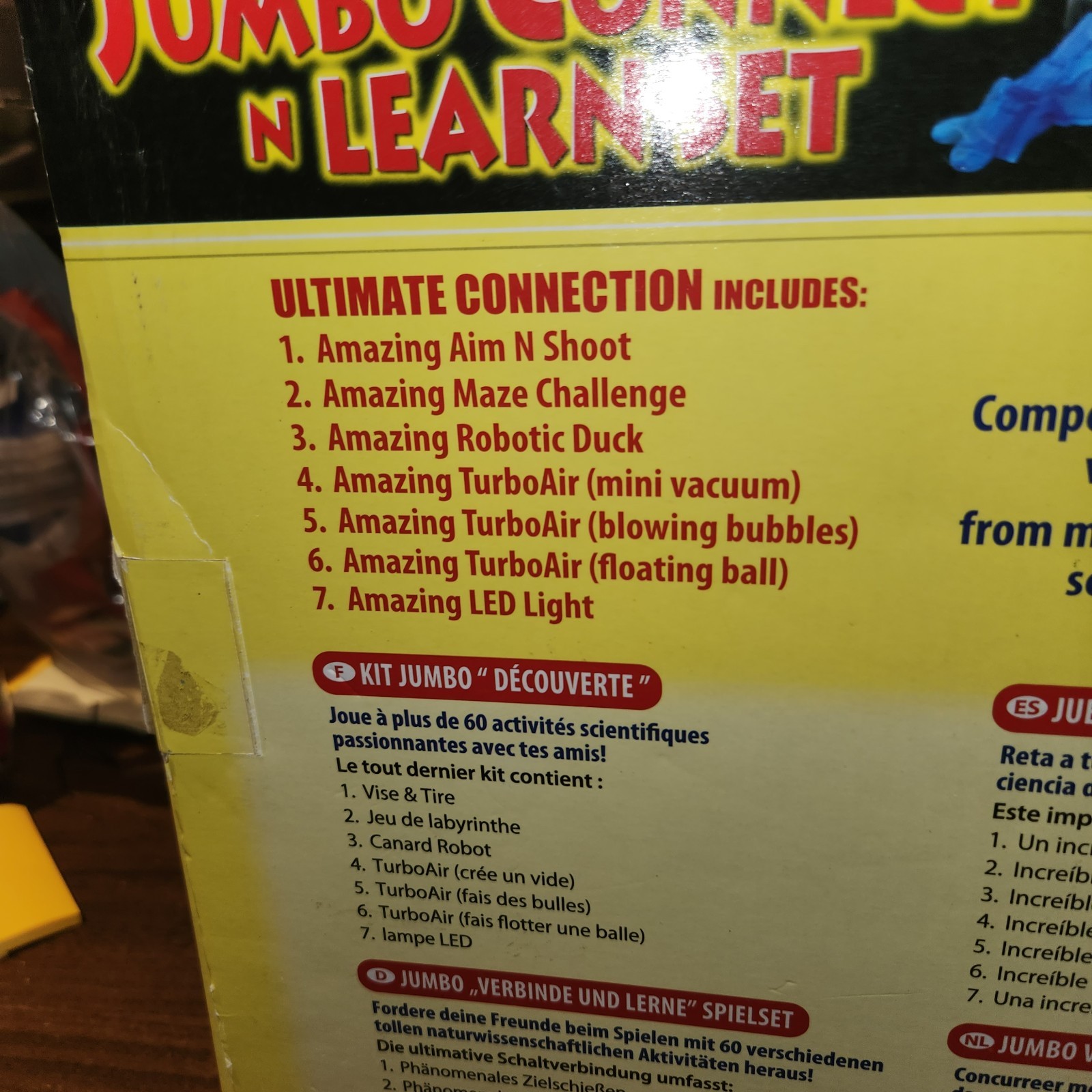 NEW Connex Jumbo Connect N Learn Set Amazing Toys 2014 Science
