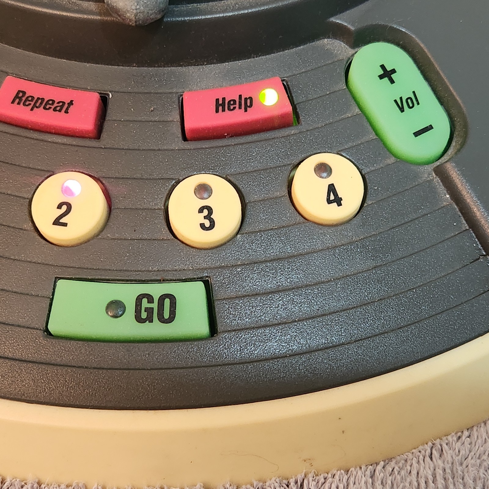 GeoSafari World ExploraToy Electronic Talking Globe BASE! No Globe! Working Unit