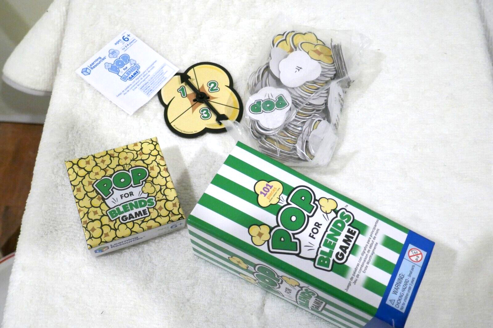 Learning Resources Pop for Blends Game Ages 6+/Grades 1+