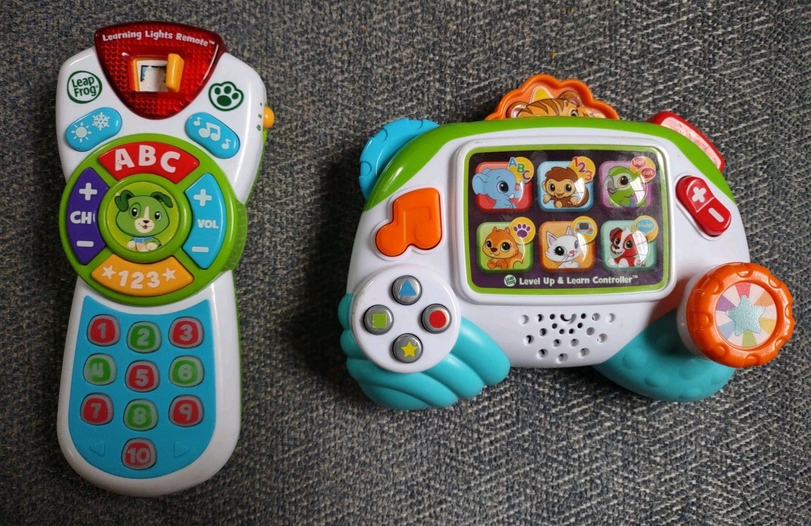Leap Frog Level Up & Learn Controller AND Learning Lights Remote (2-for-1 deal!)