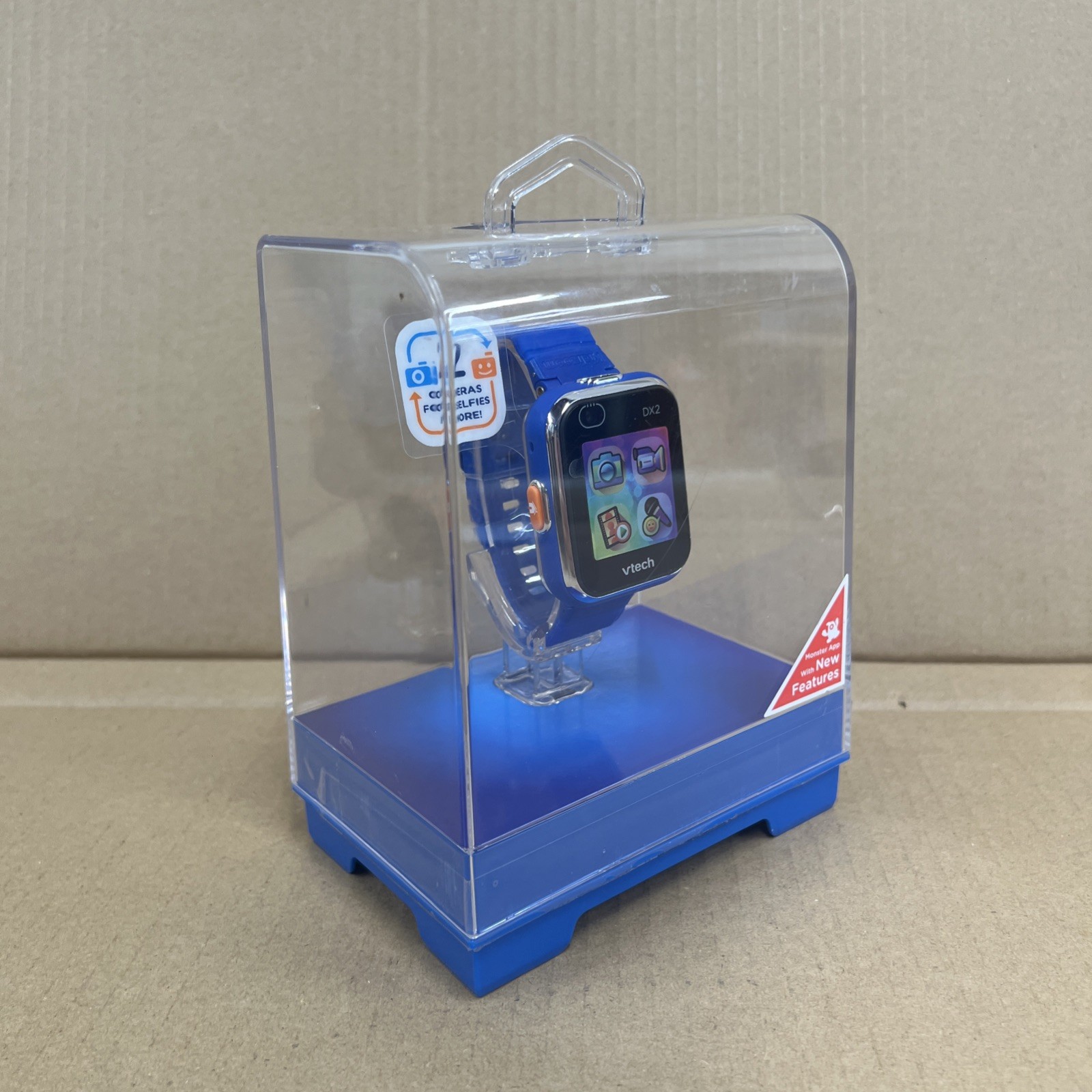 VTech 80-193808 Kidizoom Smartwatch DX2 Smart Watch – Blue open box