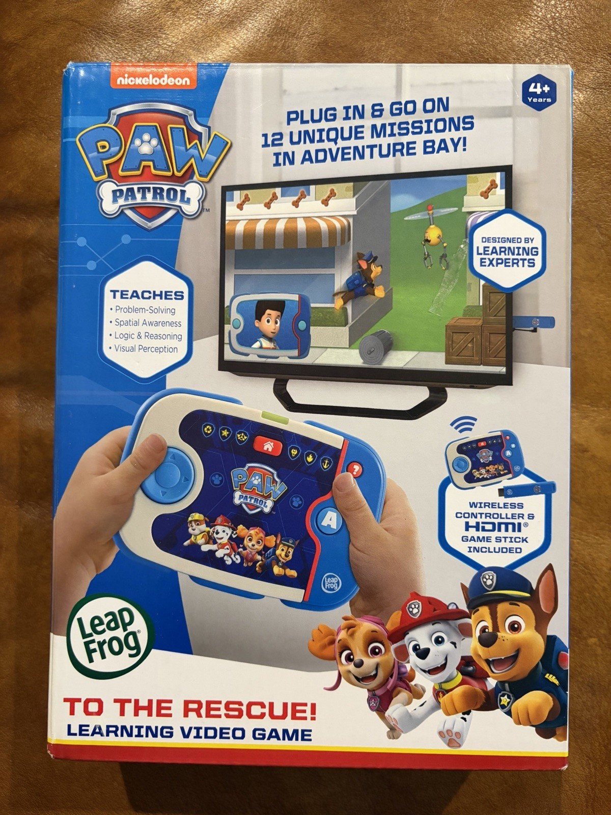 LeapFrog PAW Patrol To The Rescue! Learning Video Game – 80-616000