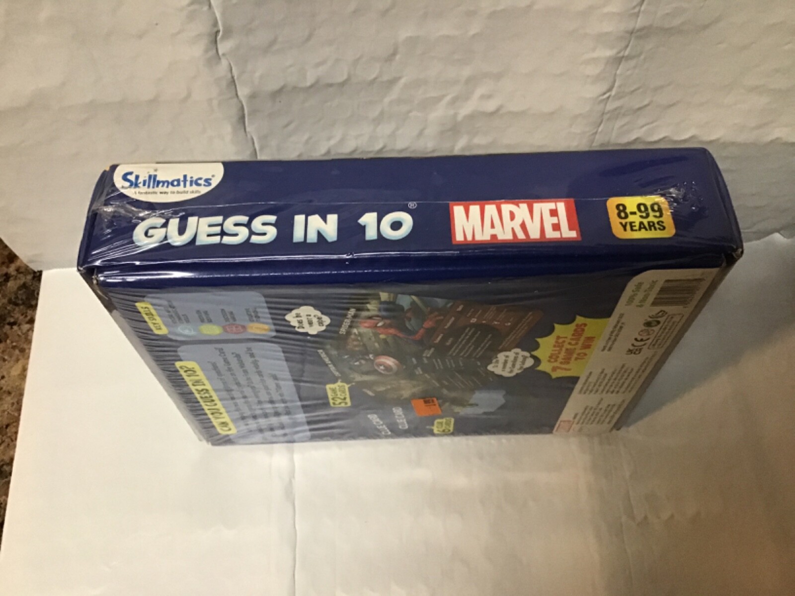 Skillmatics Marvel Card Game Guess In 10 NIB Sealed Spiderman Hulk Iron Man Thor