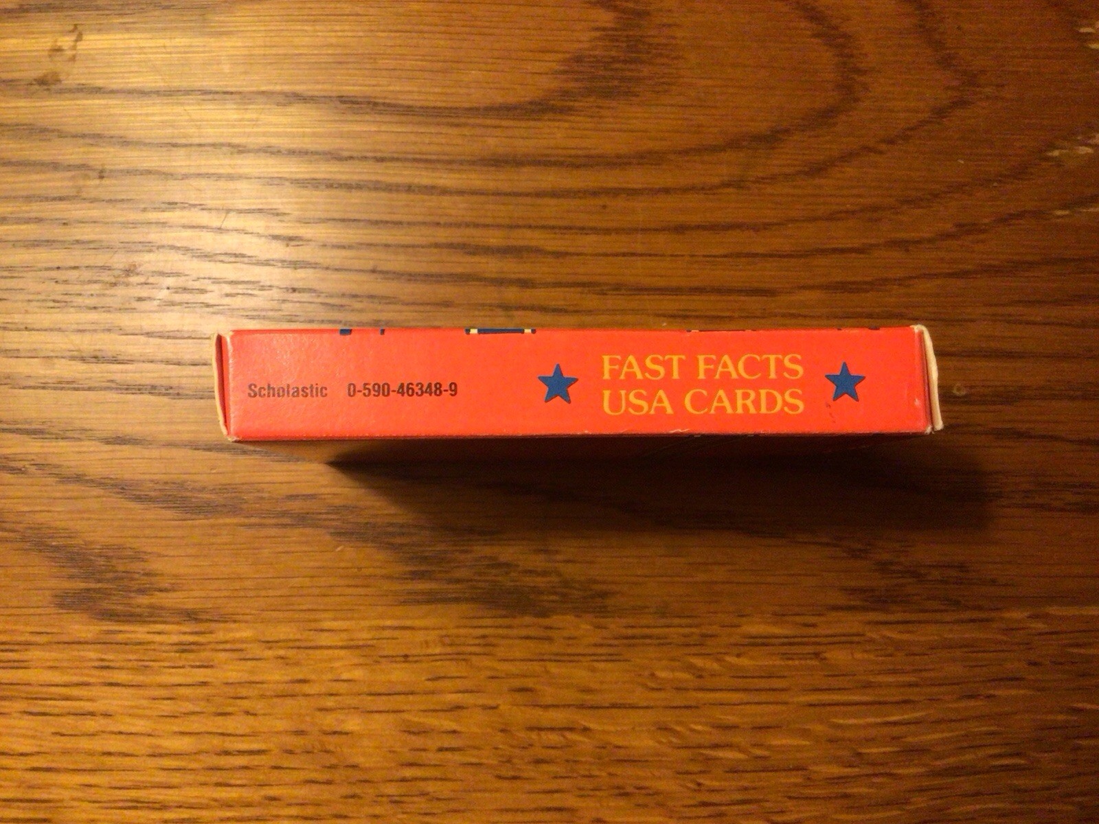 Vintage Fast Facts USA Playing Cards By Scholastic- Sealed and Unopened