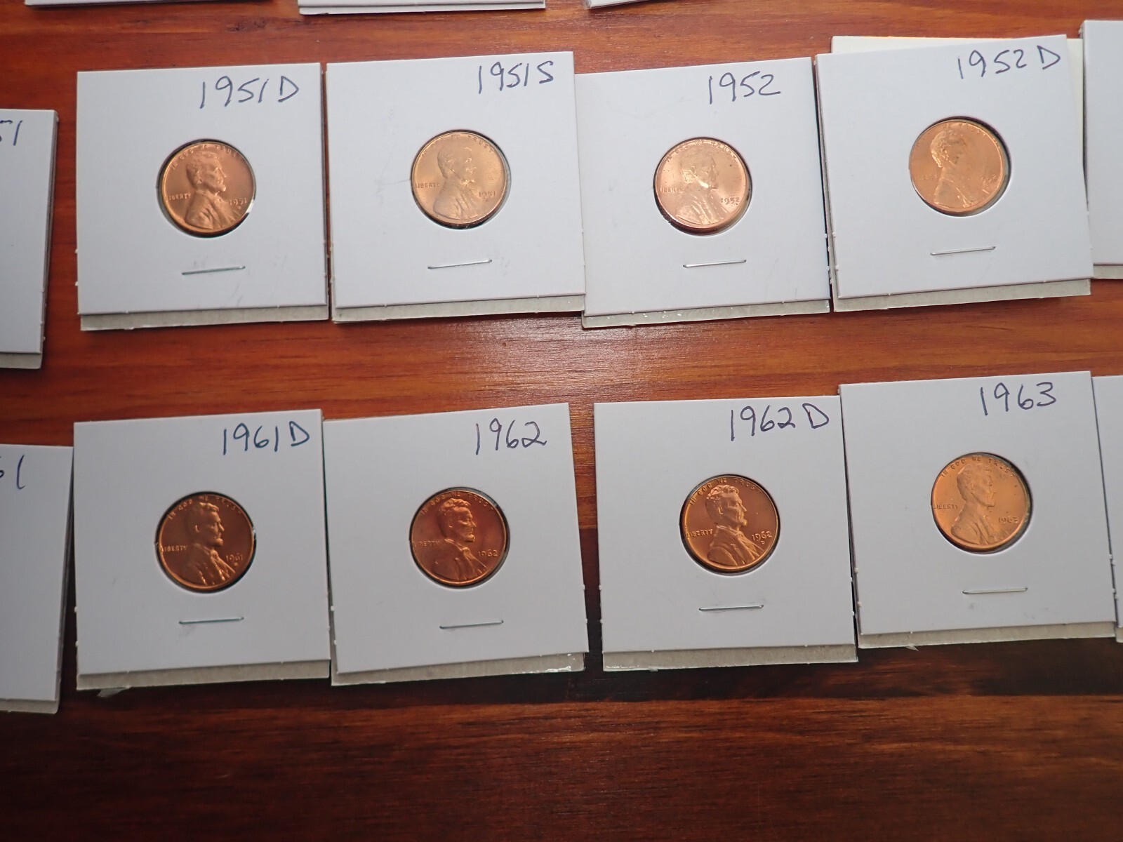 🔥 BU RED Lincoln Penny, Wheat Cent 1909 to 1974 Collection Sale You Choose !