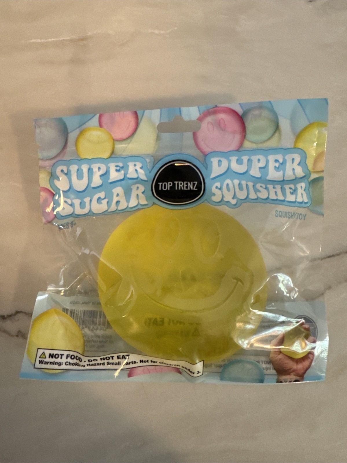 VIRAL Top Trenz Super Duper Sugar Squisher! Happy Face 🙂