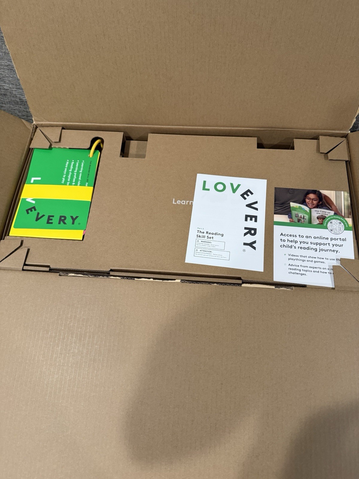 Lovevery Reading Skill Set Part 3 Advanced Rules to Chapter Books, Ages 4-11