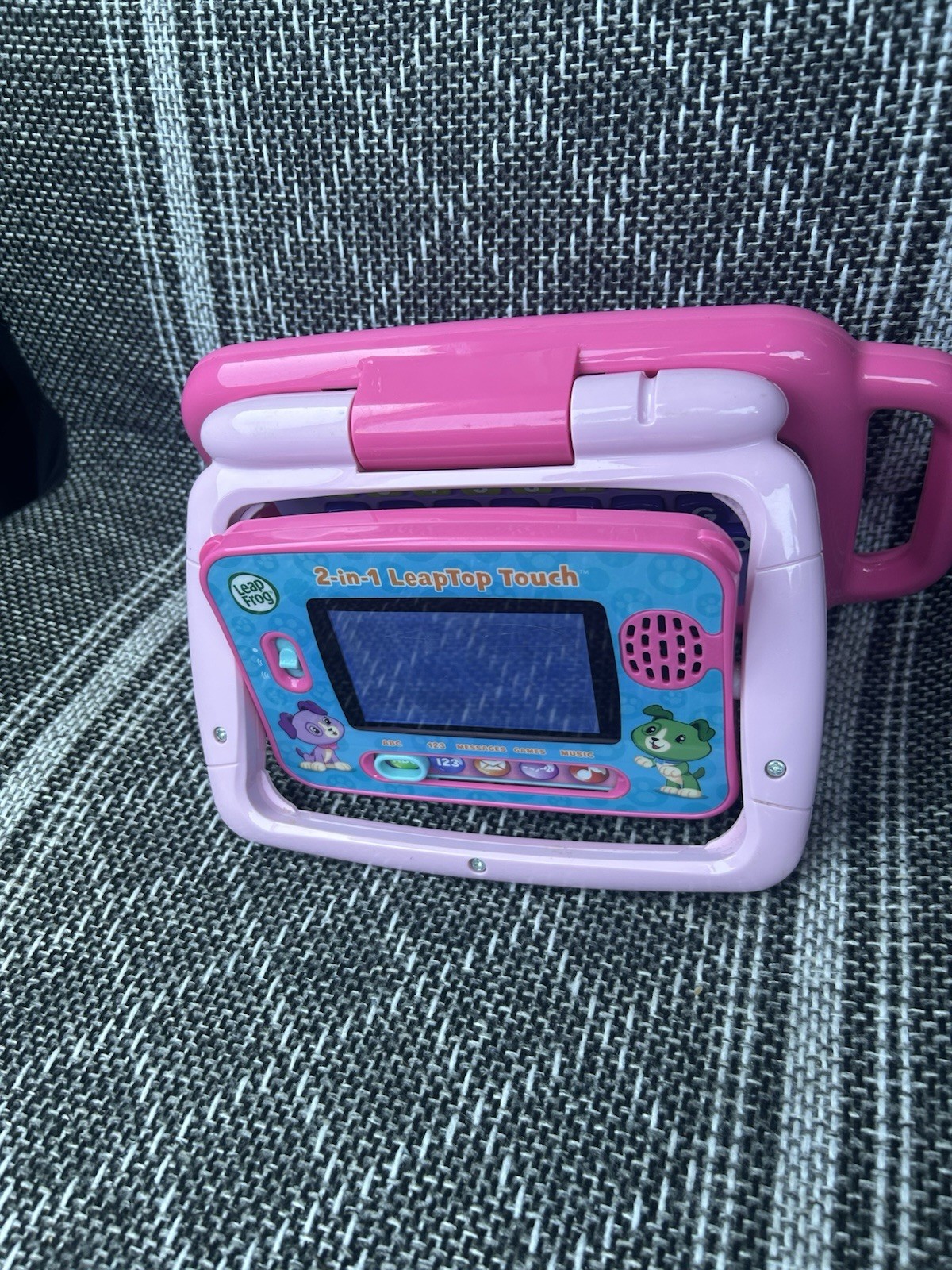 LeapFrog Pink My Own Leaptop Laptop Computer Kids Interactive Educational Tested