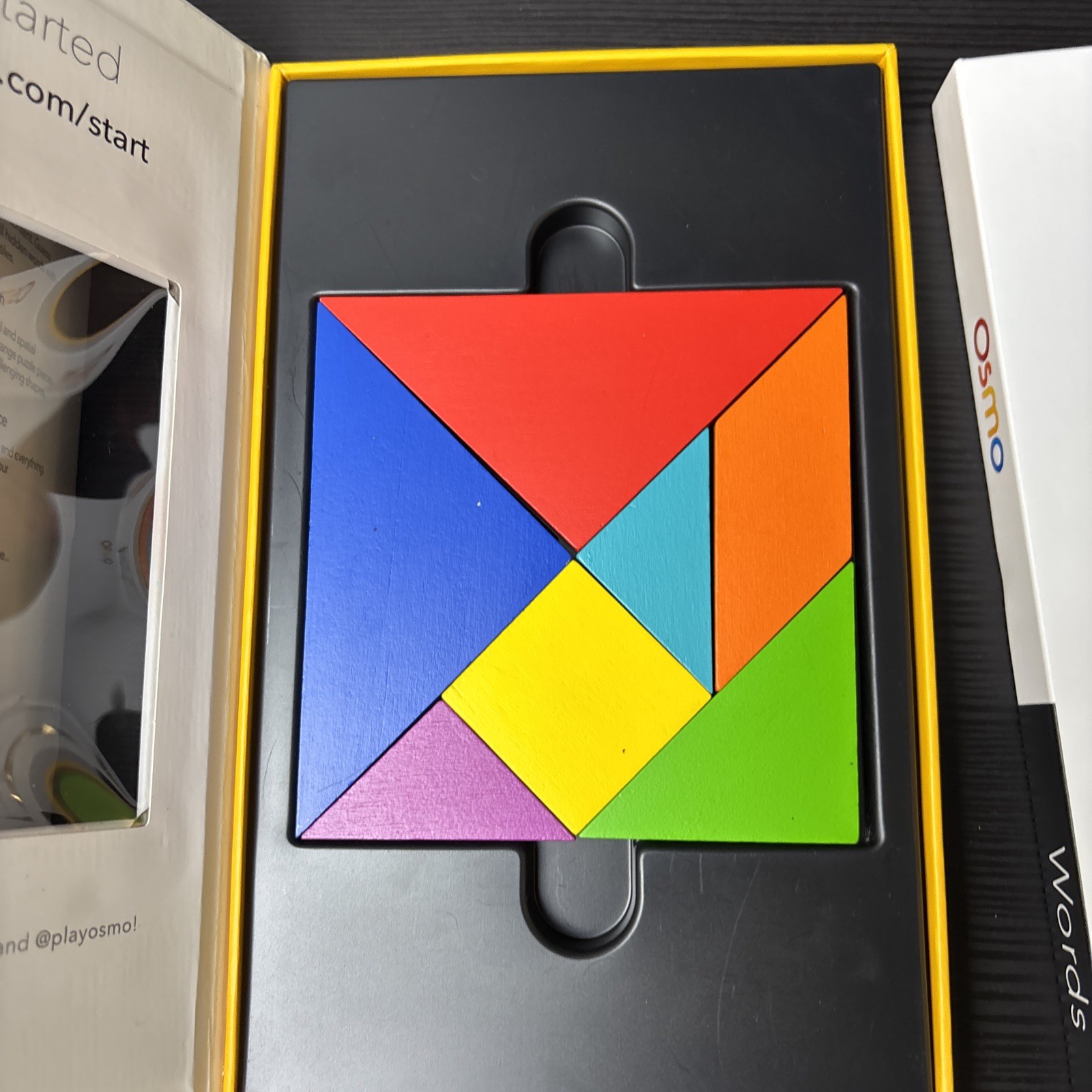 Osmo iPad Kids Learning Game Starter Kit with Base Words Tangram Newton *used