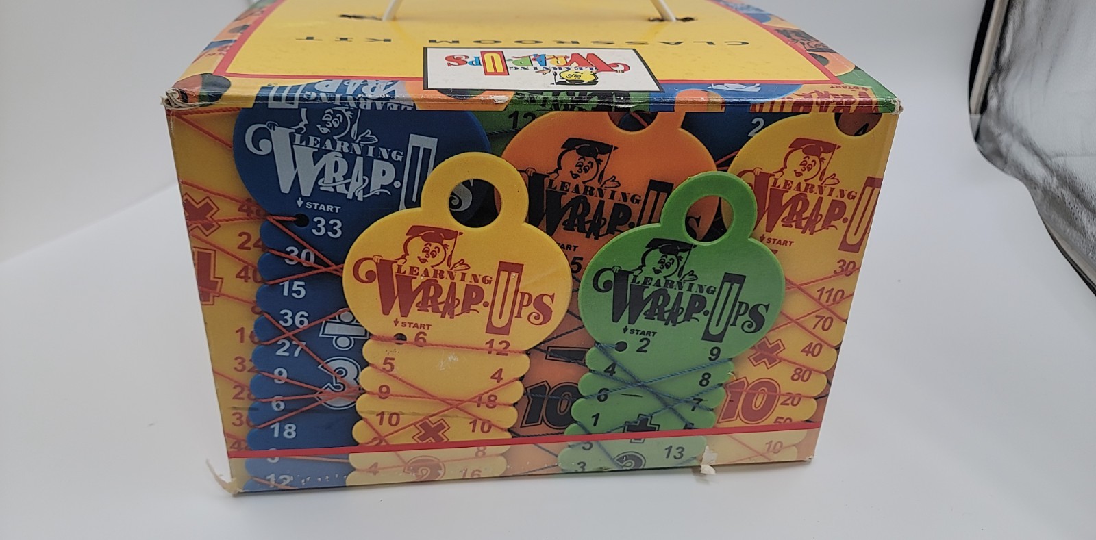 Lot Of 44 Learning Wrap Ups Math Classroom Box Set DIVISION Multiplication Fract