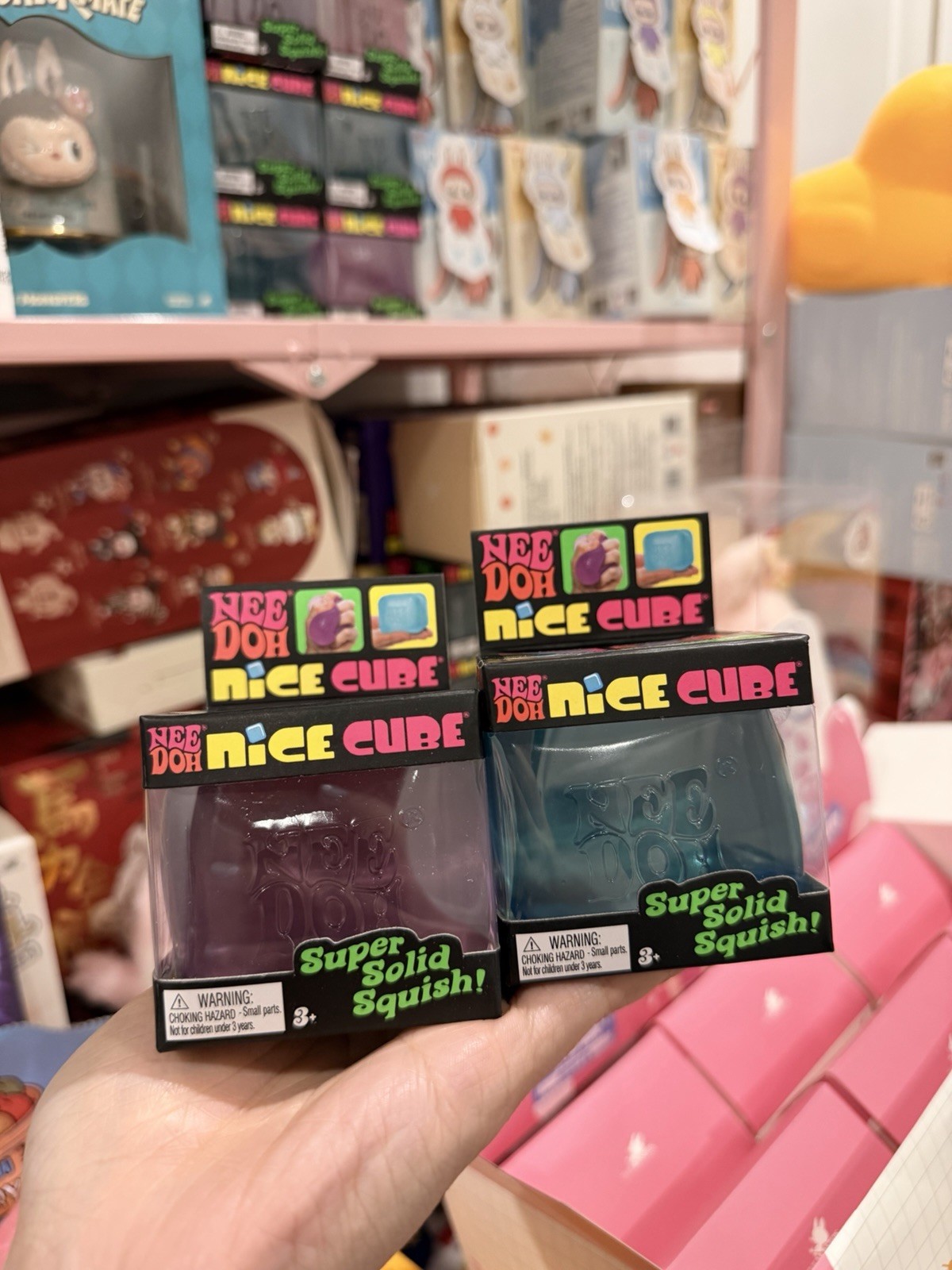 NeeDoh Nice Cube Satisfying Square Shape Sensory Toy