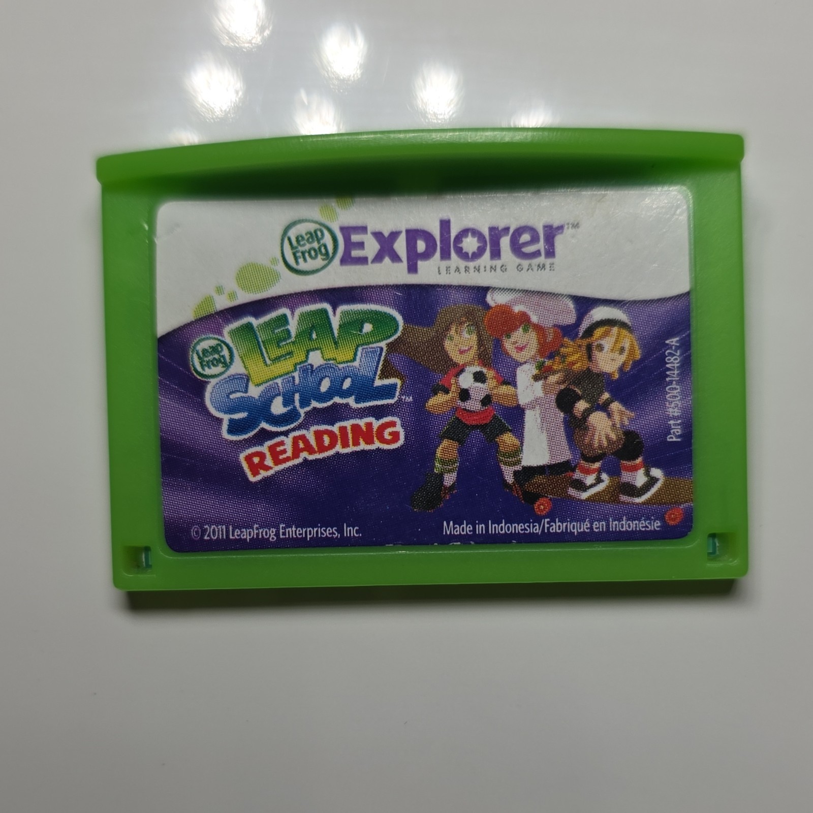 LeapFrog Leapster Explorer Leap School Reading Game Cartridge 4-7 Years