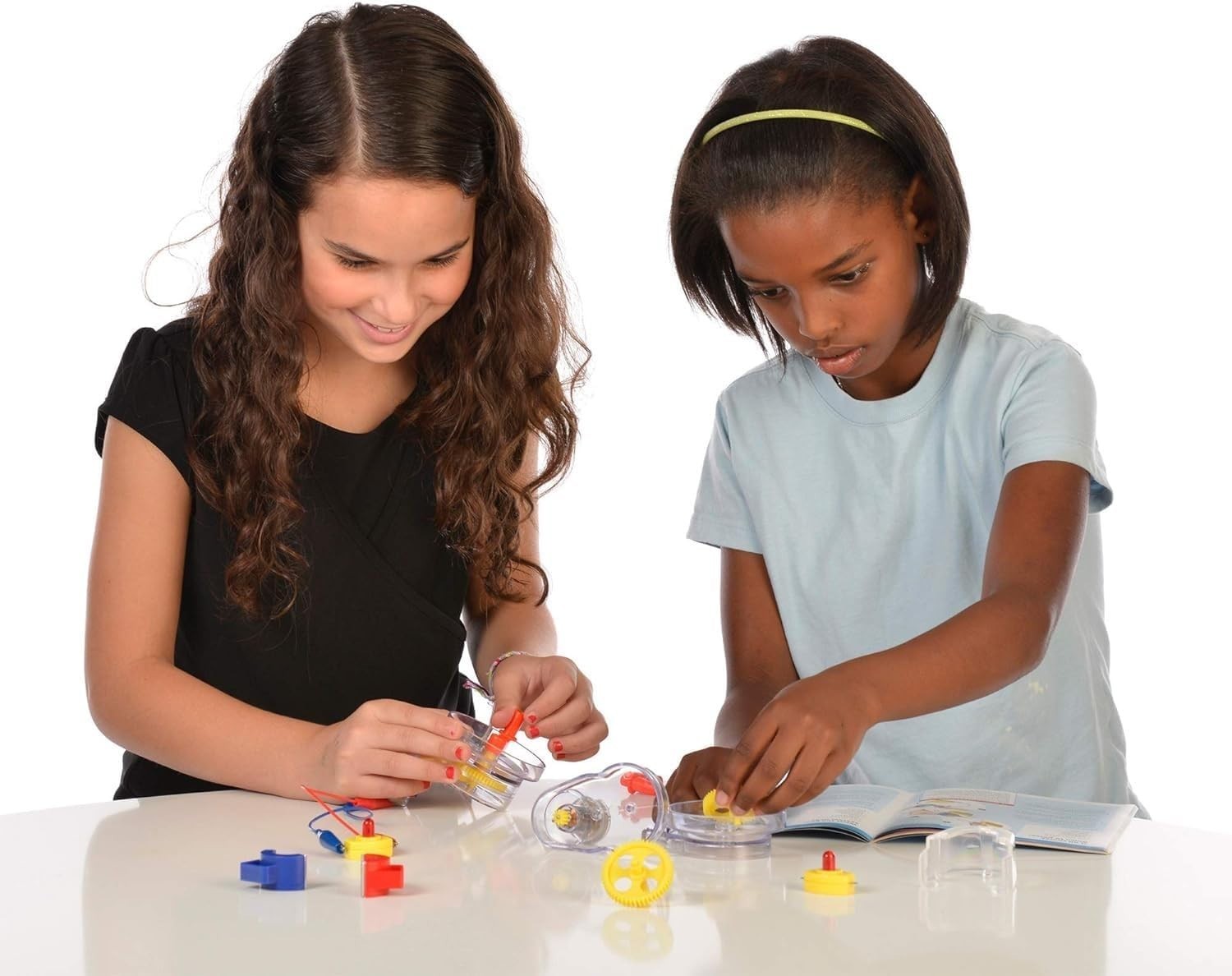Electric Motor & Generator STEM Kit for Kids Ages 8+ | 25 Experiments with Co…