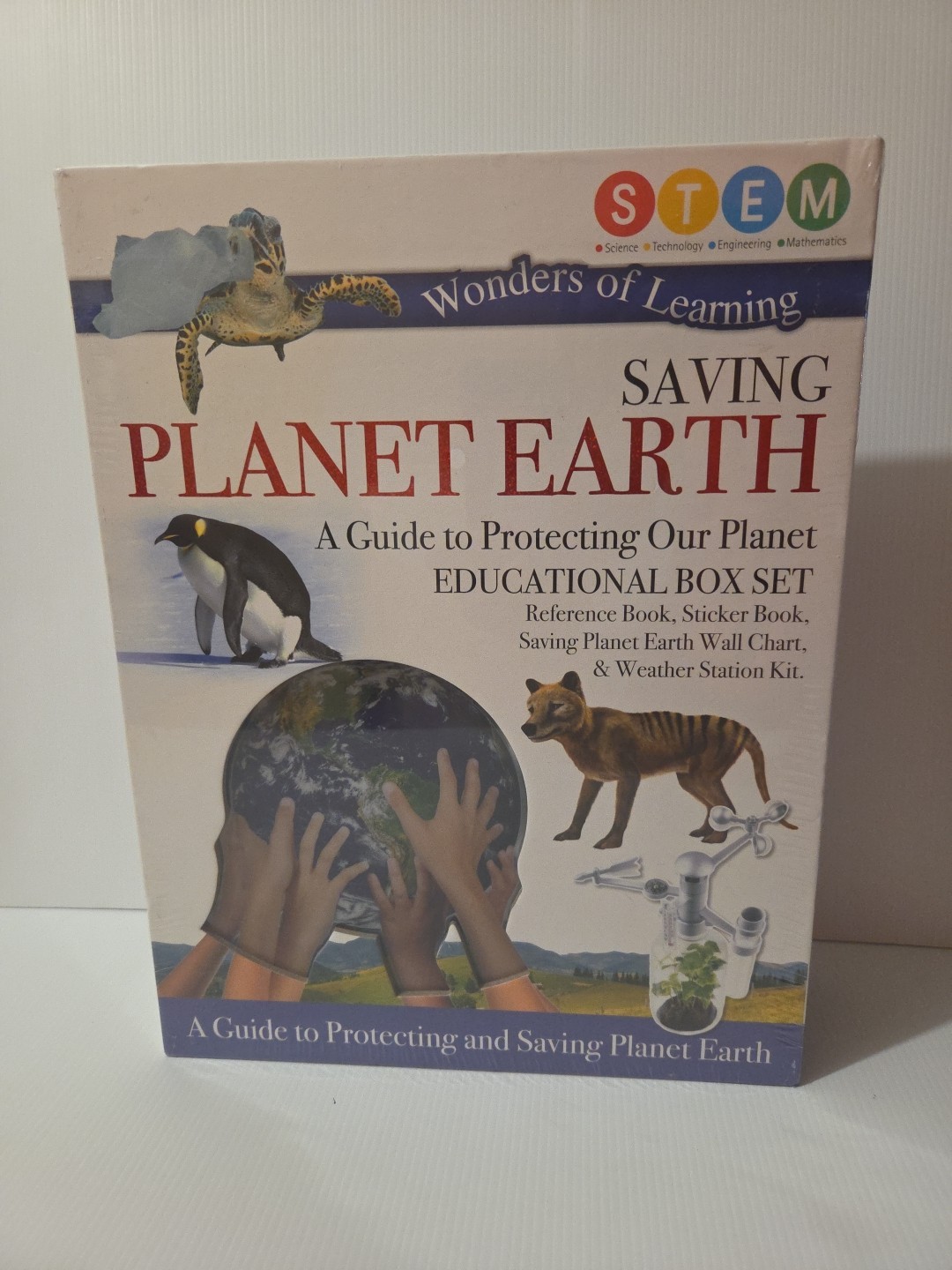 Wonders Of Learning Saving Planet Earth Box Set STEM Kids Educational Sealed NEW