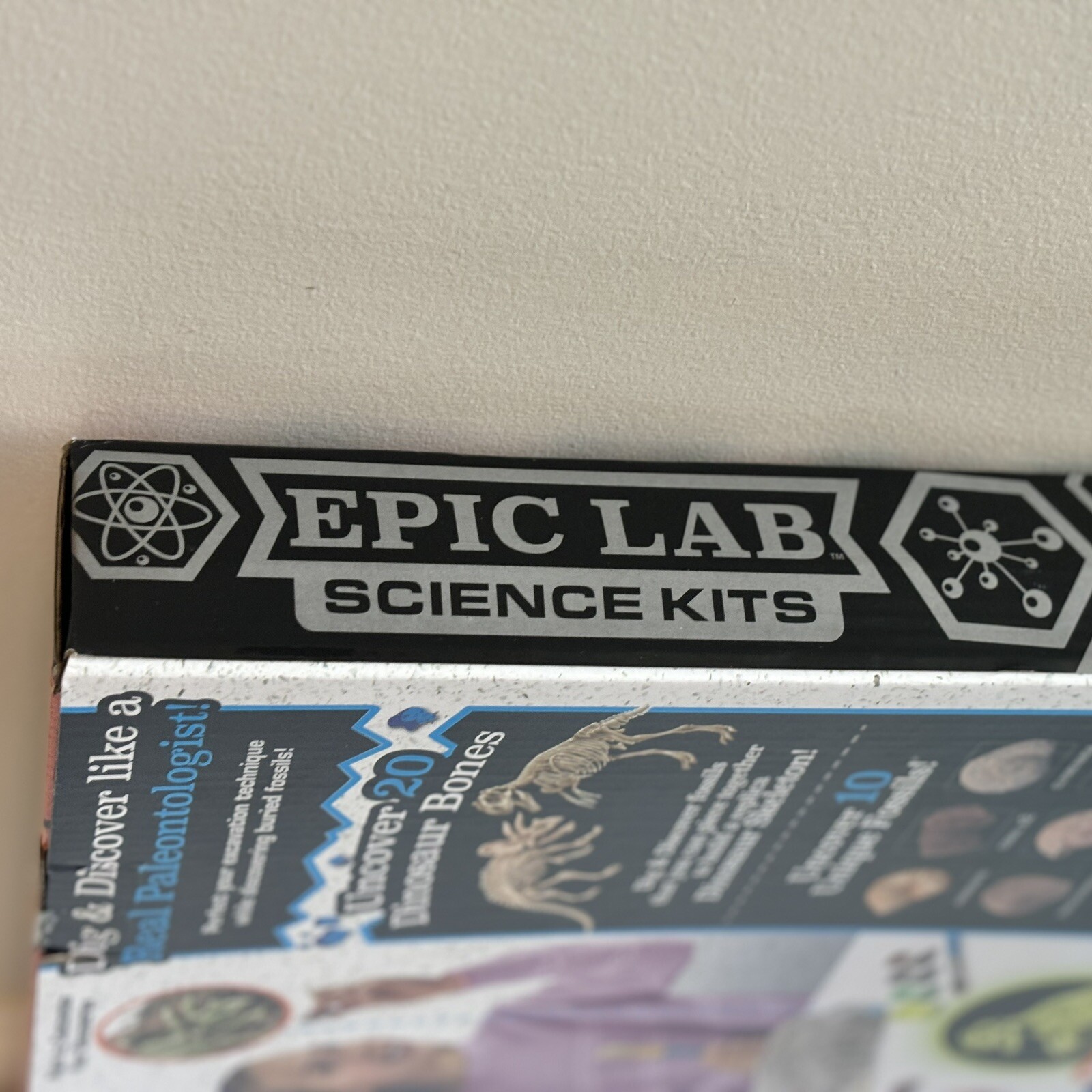Dinosaur Fossil Activity Kit — Epic labs, NEW & Unopened