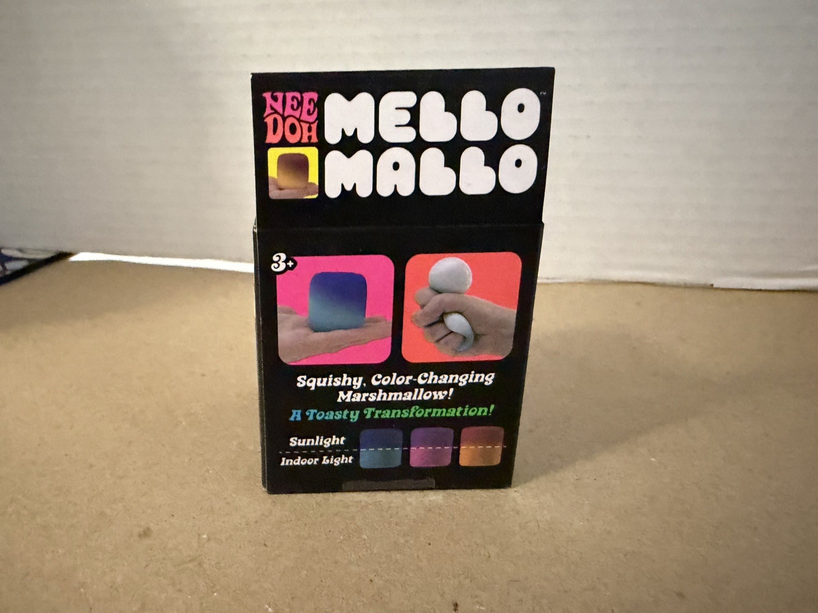 NeeDoh MELLO MALLO (YELLOW) VIRAL SQUISHY TOY! SCHYLLING / NEW / AUTHENTIC‼️
