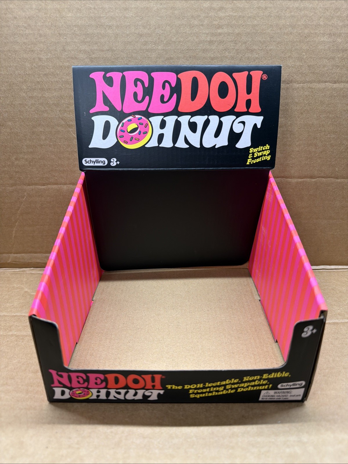 Sprinkles NeeDoh Jelly Donut Squishy Display ONLY.