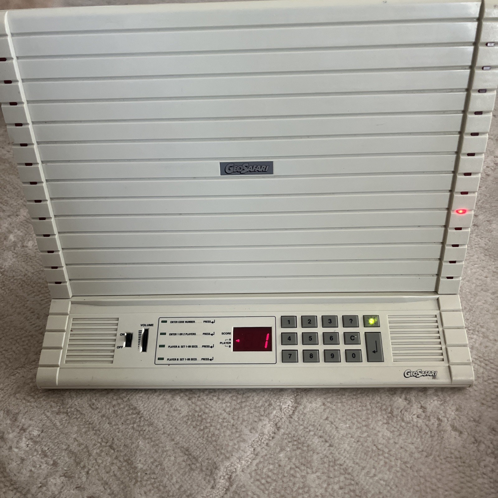 Geosafari Base Unit EI-8800 – Tested Works Great