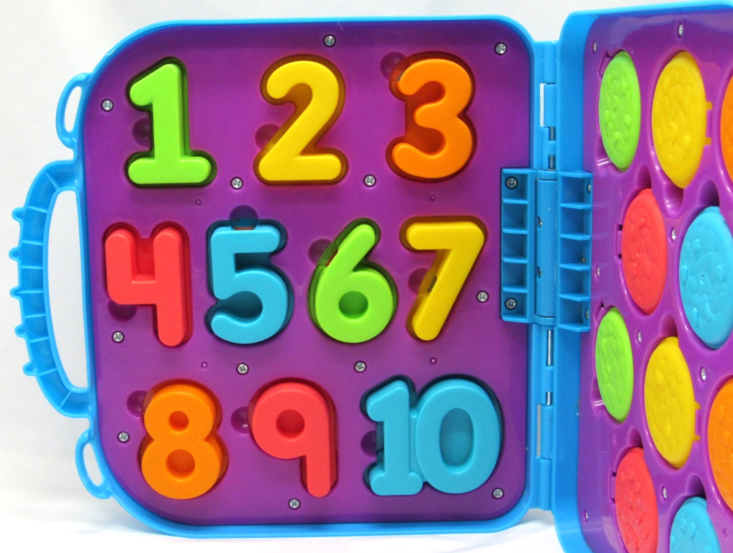 Sesame Street Cookie Monster On The Go Numbers With Take Along Case