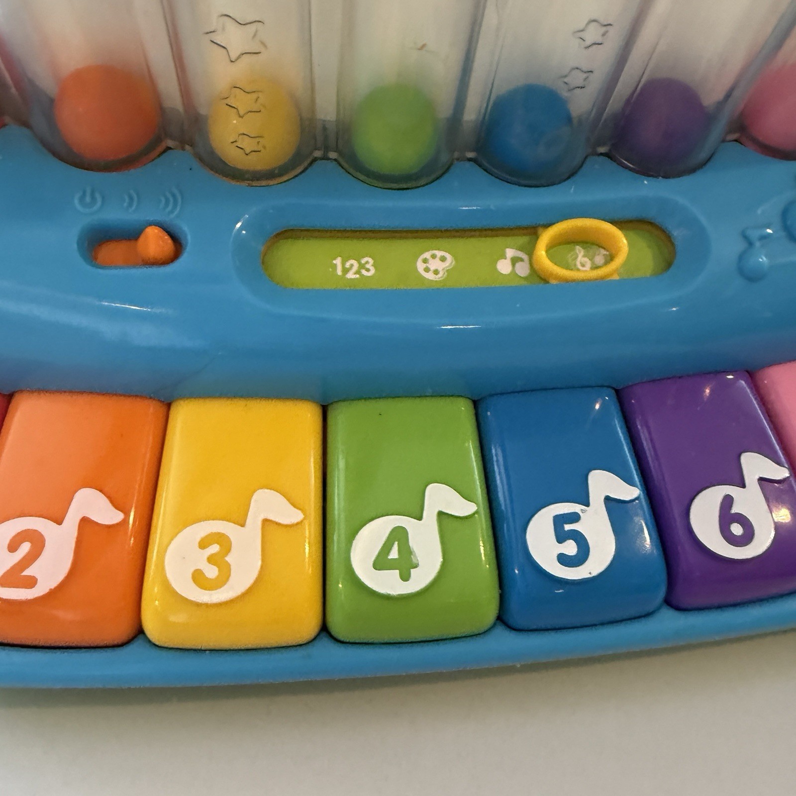 2012 Leapfrog Poppin Play Piano 19204 Musical Learning Toy Numbers/Colors & More
