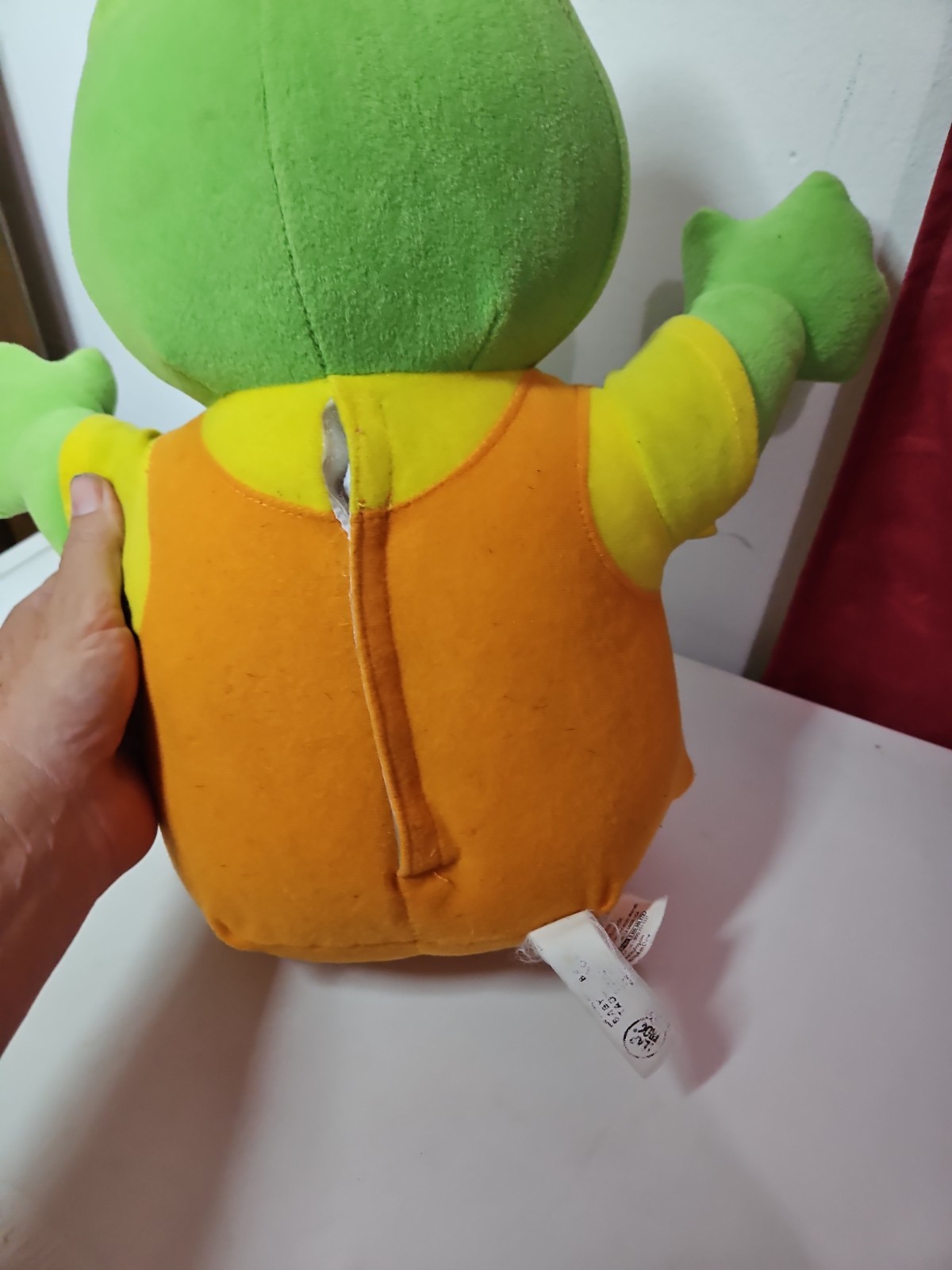 LeapFrog Hug & Learn Baby Tad Interactive Plush 2001 Tested Talks Sings Works