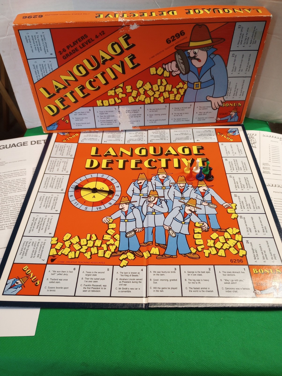 Language Detective Vintage 1990 Complete Creative Teaching Grammar 6296