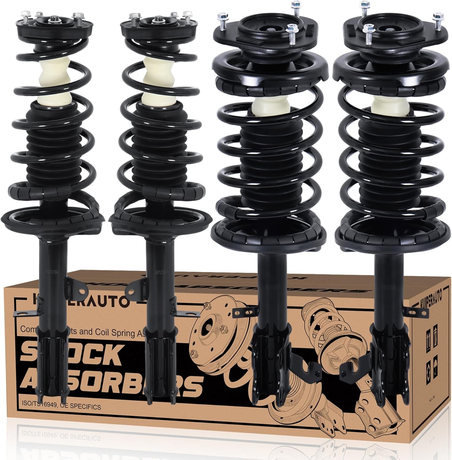 271951 271952 171953 171954 Complete Front Rear Struts Assembly Compatible for