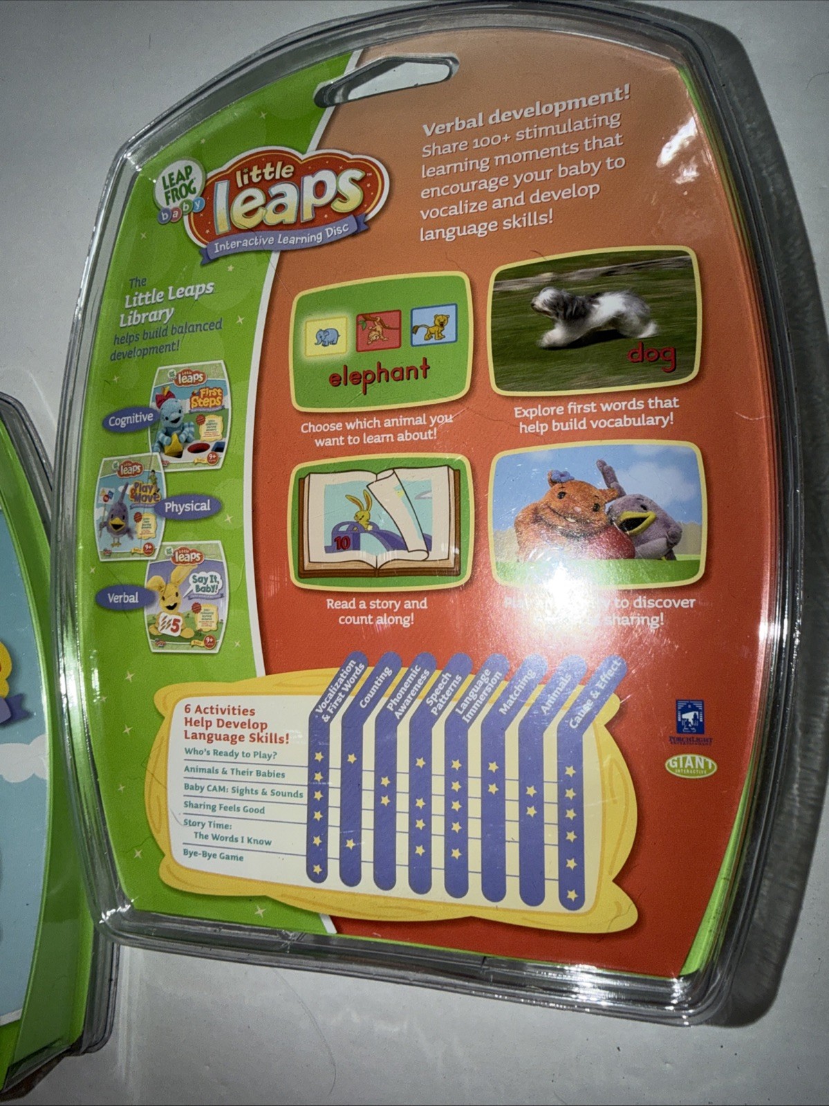 Leapfrog Baby Leap Frog Little Leaps Play & Move and Say It Baby ! NEW