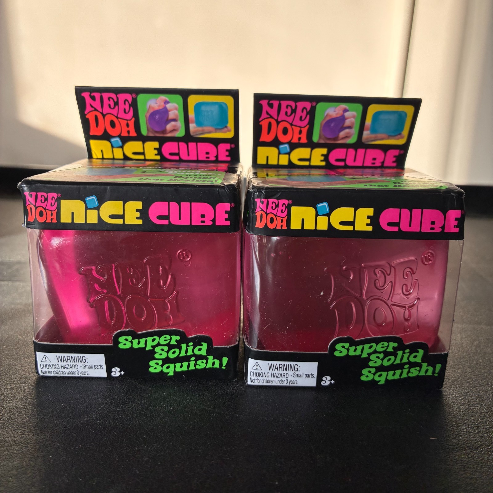 NeeDoh Schylling Bundle Lot 11 Nice Cube, Groovy, Twirl Mini Squishy Fidget New