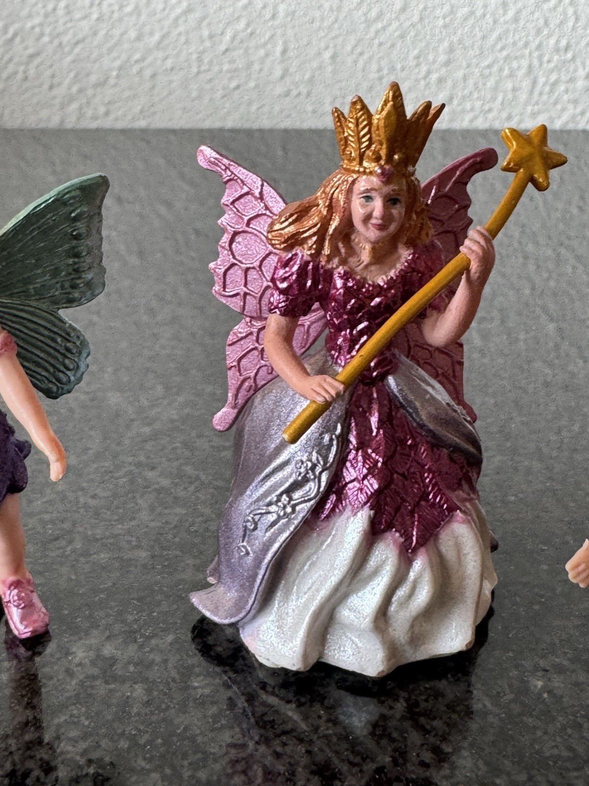 Lot of 4 Safari Ltd Fairies TOOB Miniature Toy Figurines for Kids