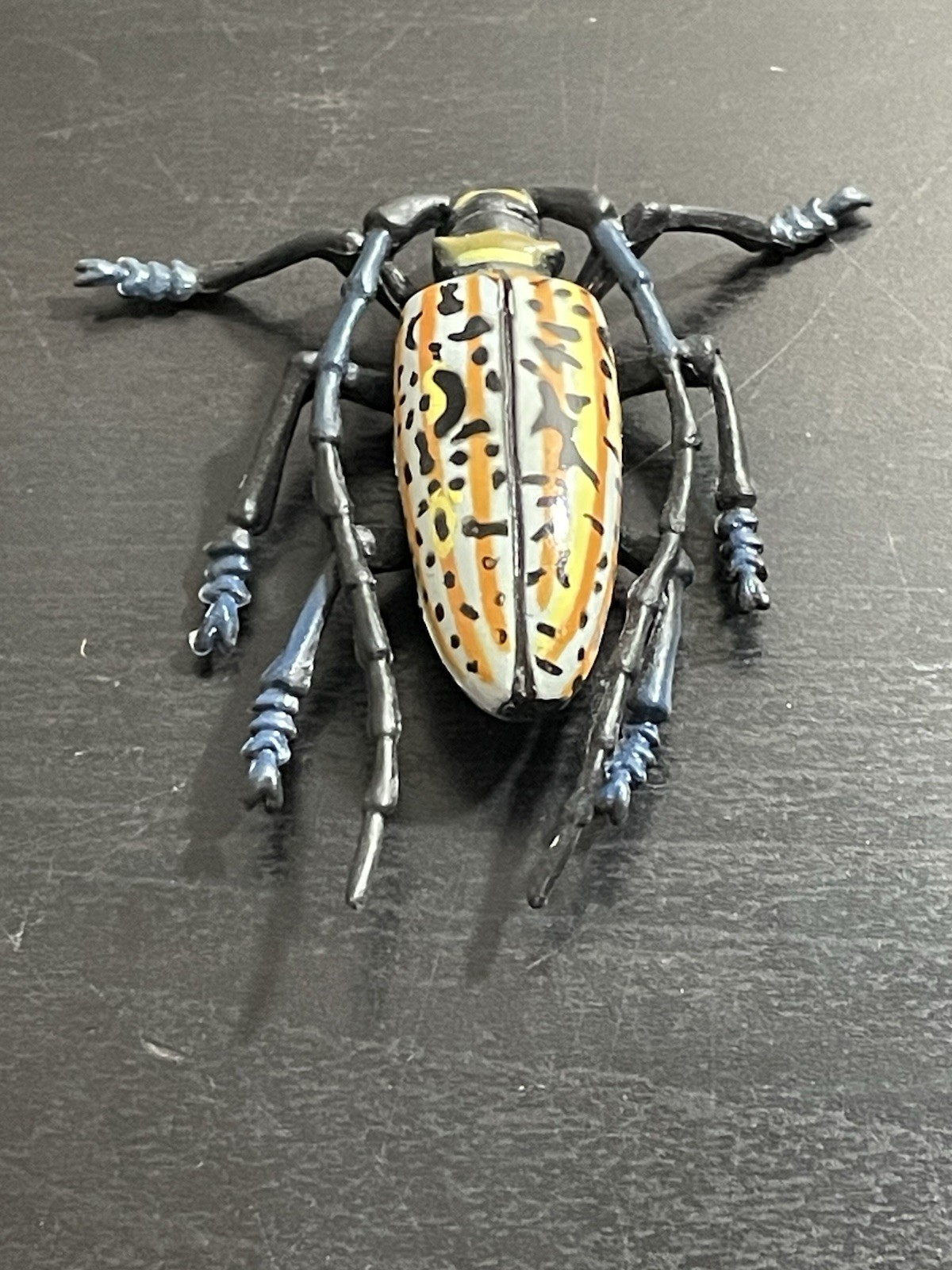 Play Visions Woodboring Beetle 1998 from the Exotics Beetles Series Kids Bug Toy