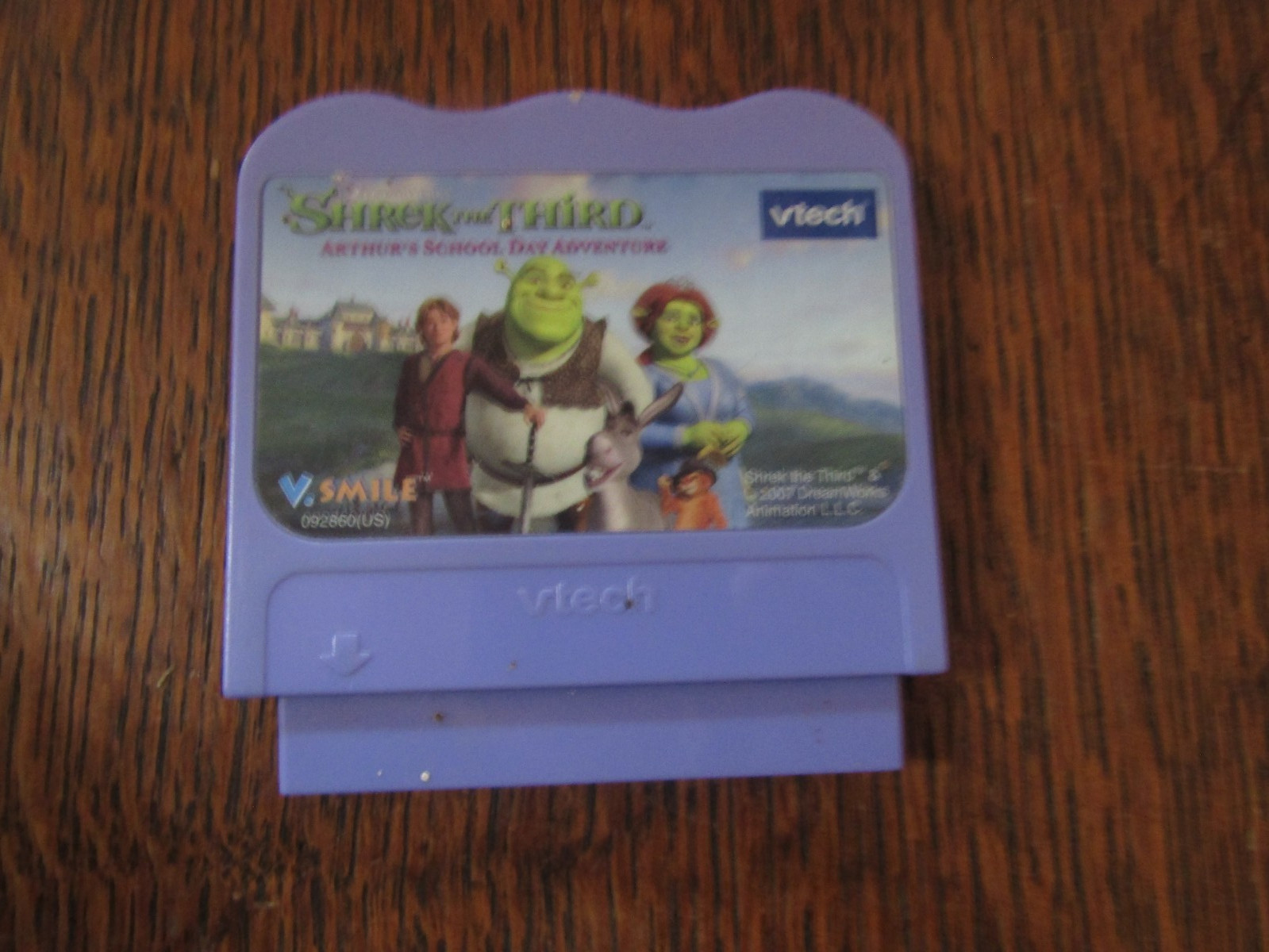 Pre-Owned SHREK THE THIRD VTech VSMILE Learning CARTRIDGE