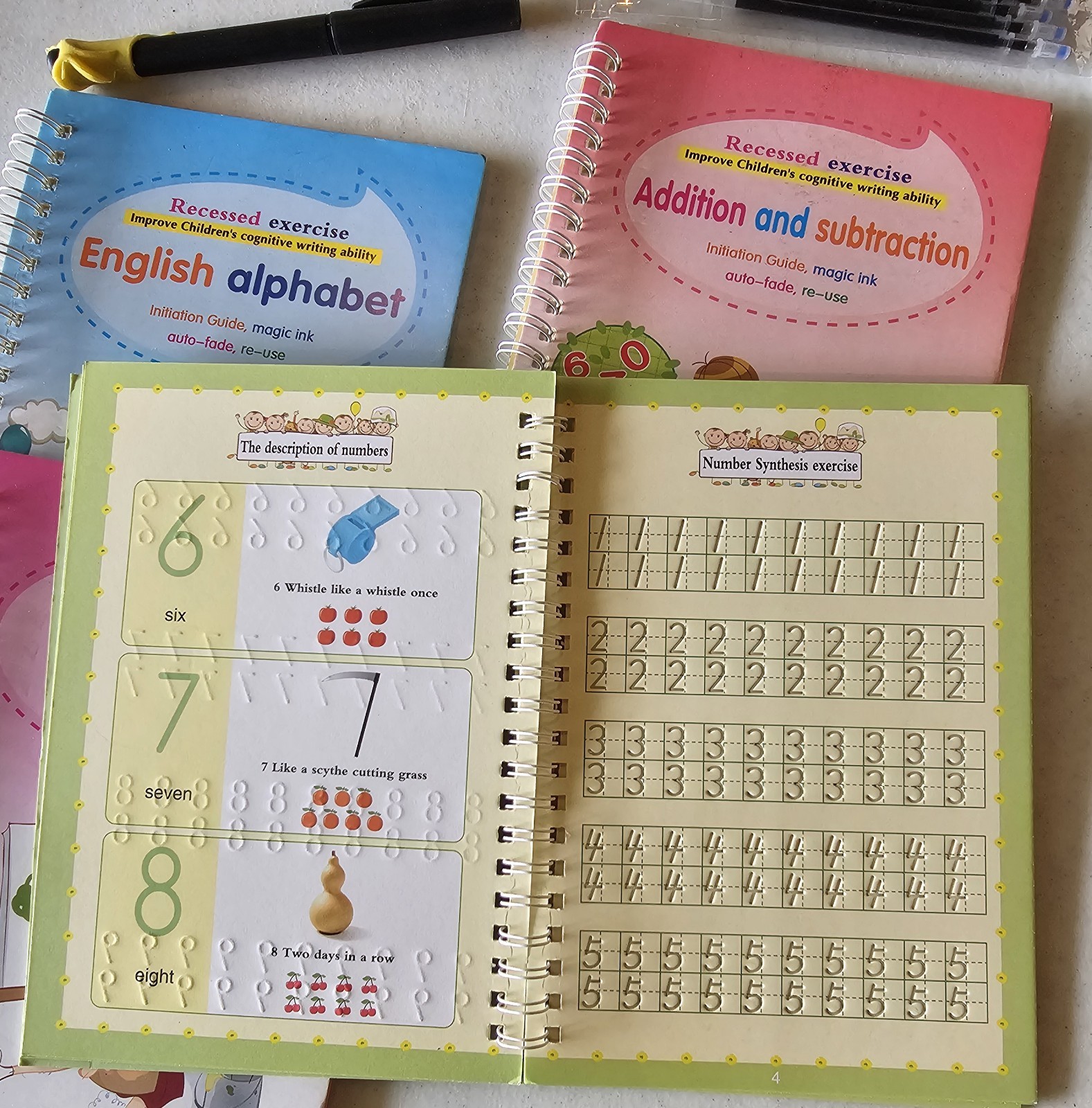 Recessed Exercise Improve Childrens Cognitive Writing Skills Copy Books