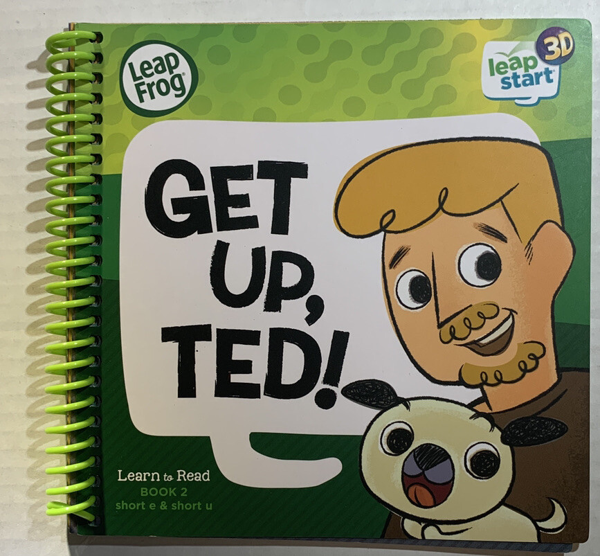 LeapFrog Leap Start 3D Learn to Read book No. 2 — GET UP, TED!