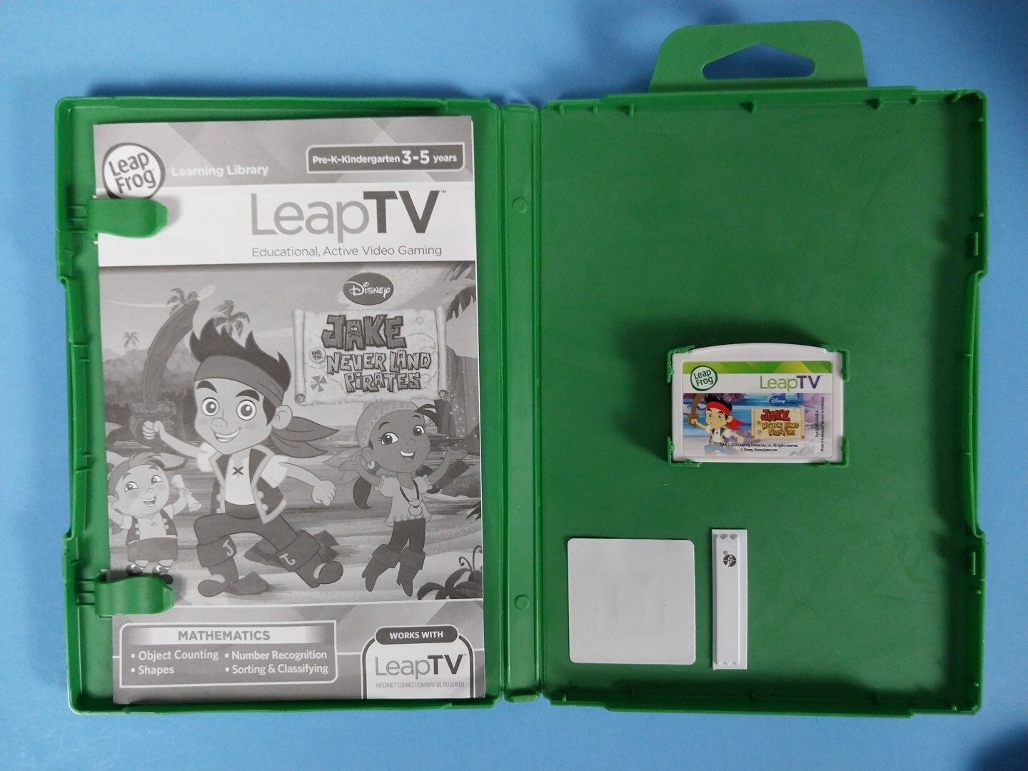Leap Frog Leap TV “Jake and the Neverland Pirates” Educational Game Ages 3-5 New