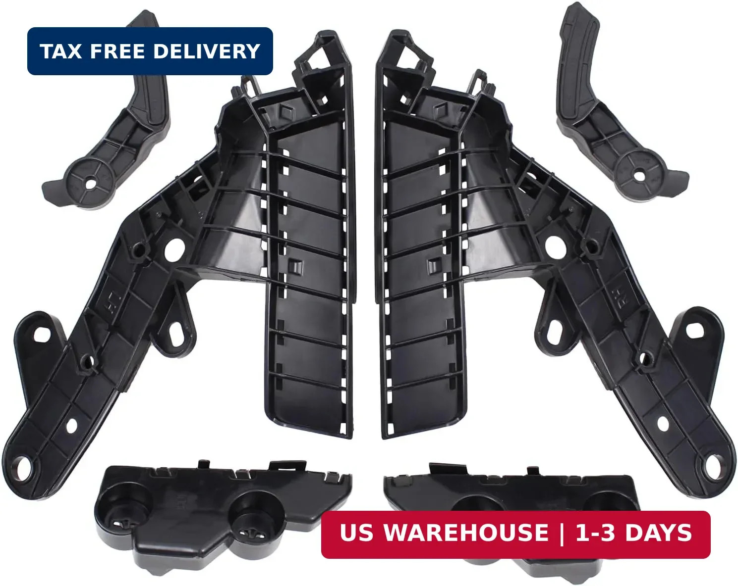 MOTOKU 3 Pair Front Bumper Bracket Retainer for Nissan Altima 2013-2015 Left Dri