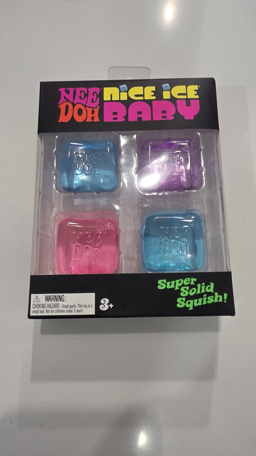BRAND NEW ~ 4 Pack SEALED Needoh Nice Ice Baby Bundle (Mini Nice Cubes) IN HAND