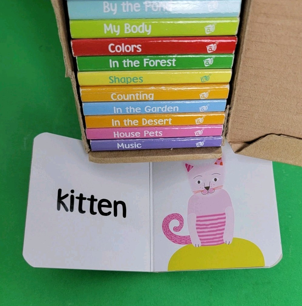 24 Early Learning Board Books by PI Kids Children’s Board Books