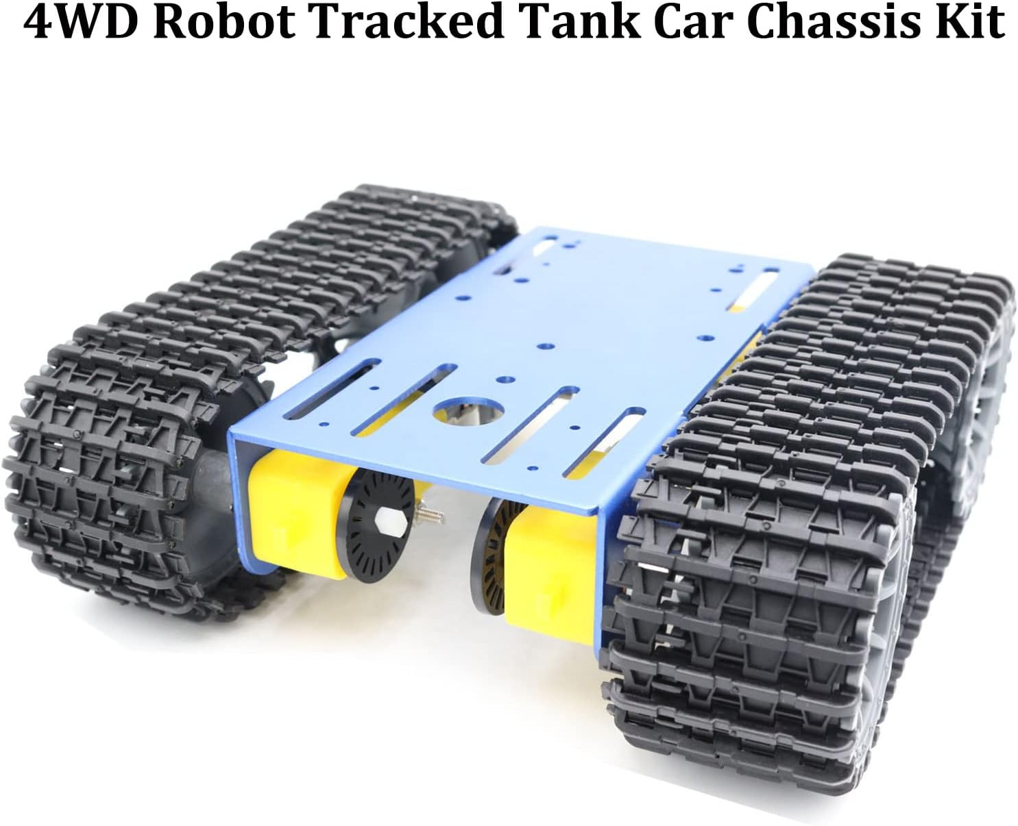 Robot Tracked RC Tank Chassis Kit with 4Pcs DC TT Motors for Arduino UNO R3/ Ras