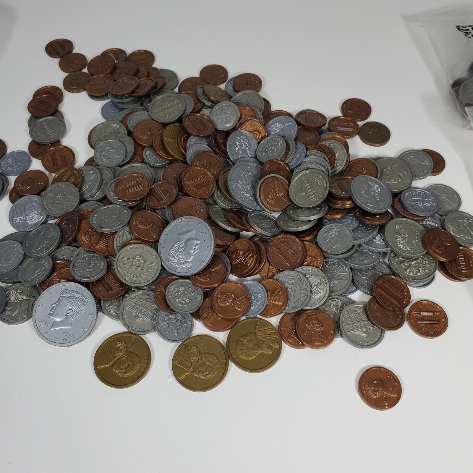 Learning Money Coins Eta Cuisenaire + hand2mind Play Pretend Mix Lot Unverified