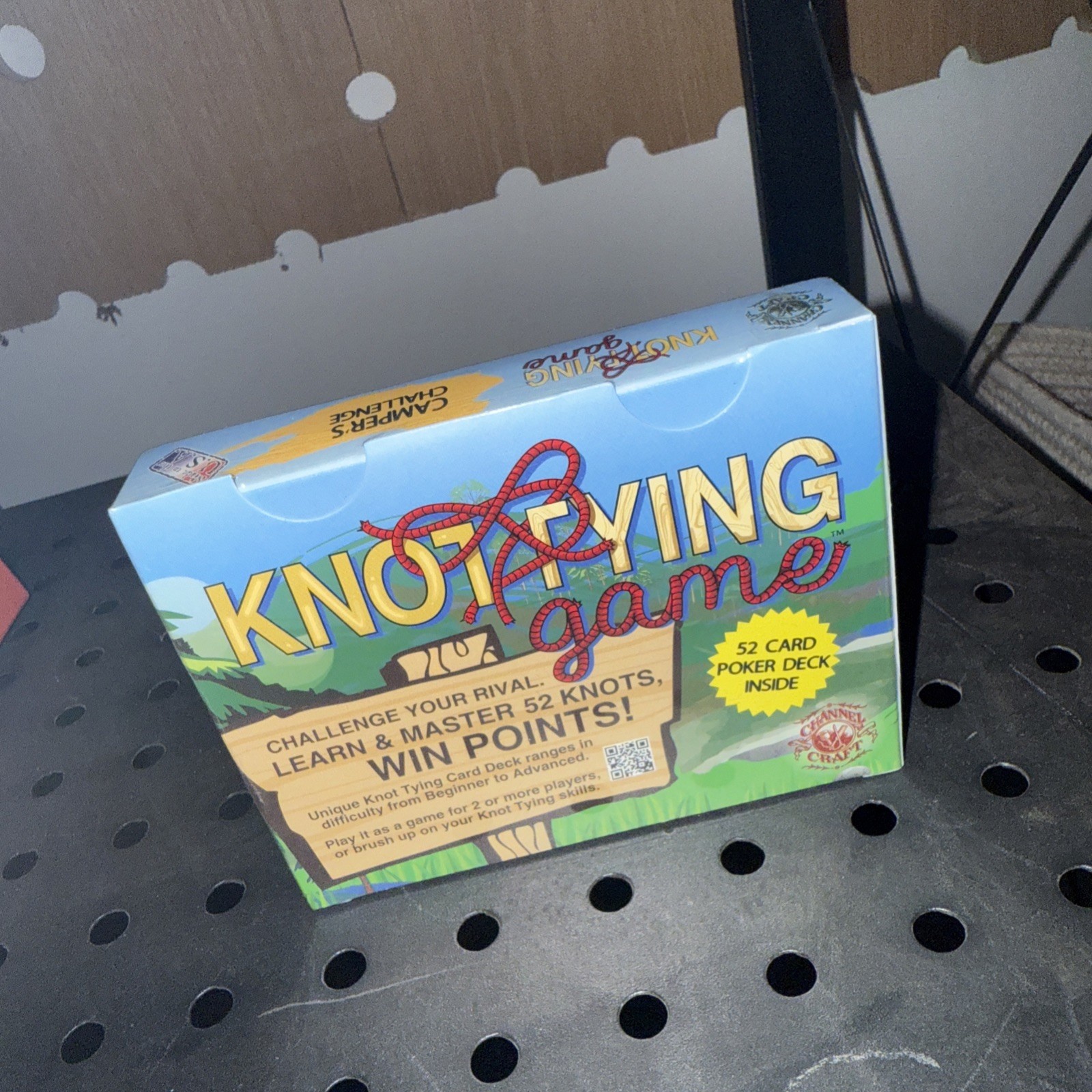 Knot Tying Game Camper’s Challenge Age 8+ Learn 44 Knots ▪︎ New Sealed