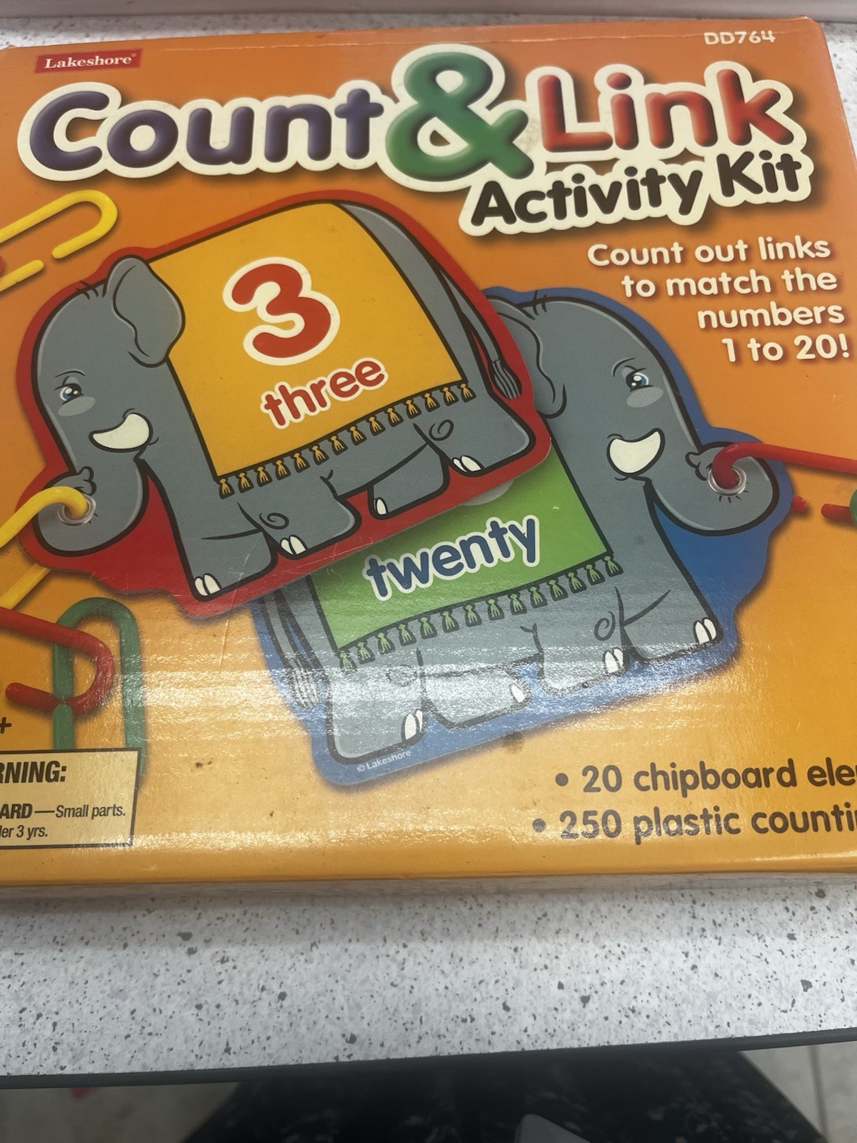 Lakeshore Count & Link Activity Kit – Tactical Activity For Hands-on Learners