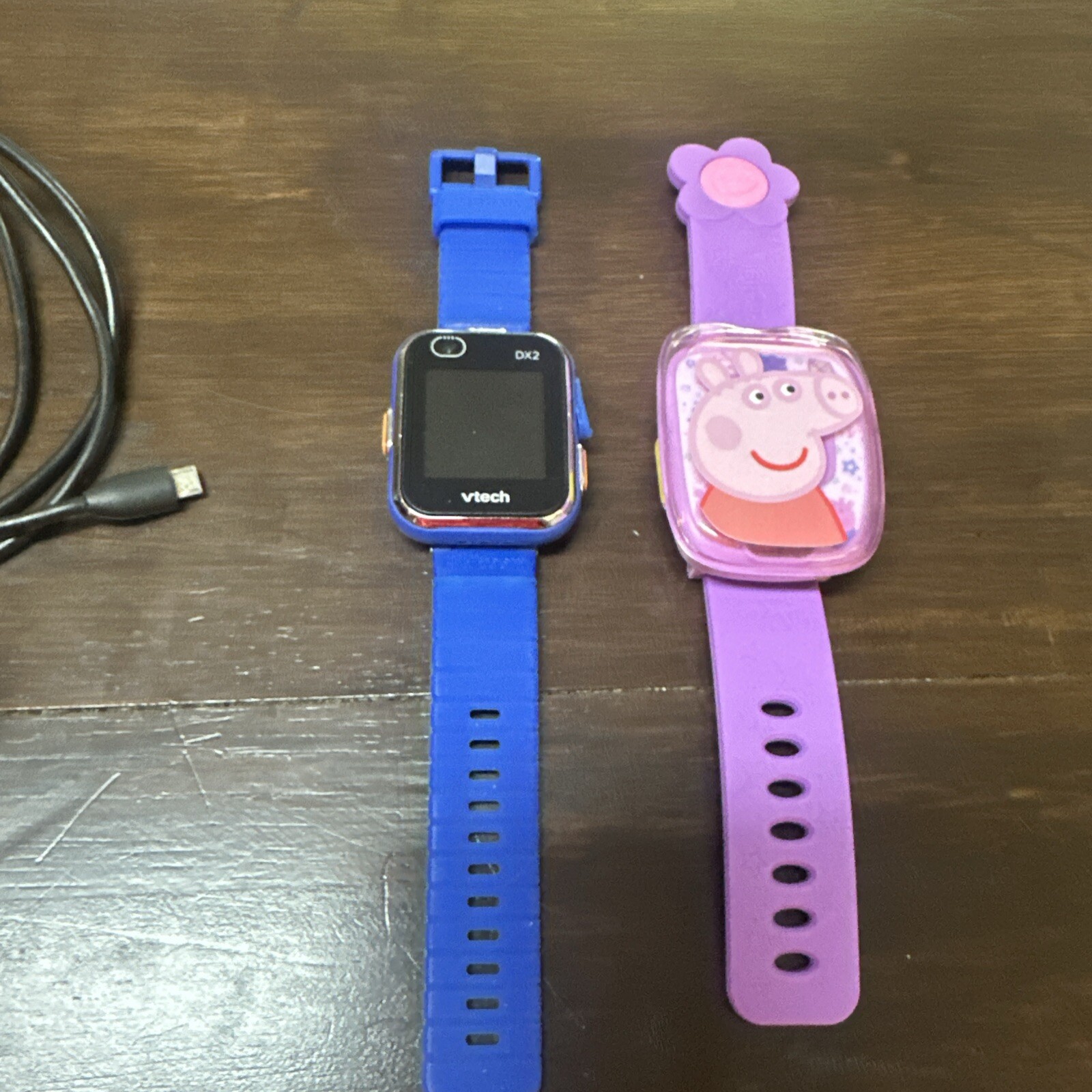 VTech Kidizoom Smartwatch DX2 Smart Watch – Blue and Peppa Pig Watch