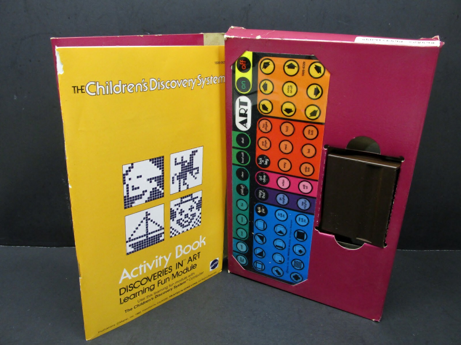 Children’s Discovery System, Lot of 3 – Arcade, Art &Music, Mattel, 1981, CIB’s