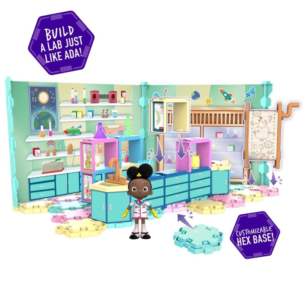 Ada Twist Deluxe Create-A-Lab STEM Playset, Kids Toys for Ages 3 up – Homeschool