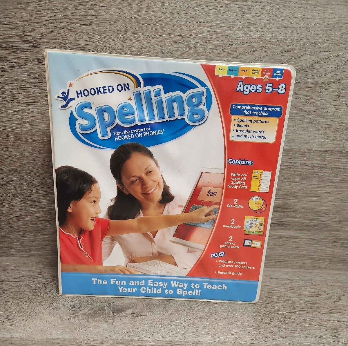Hooked On Spelling From Hooked On Phonics Ages 5-8 Brand New Sealed